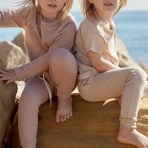 Mate The Label Mini Organic Cotton Classic Tee Latte